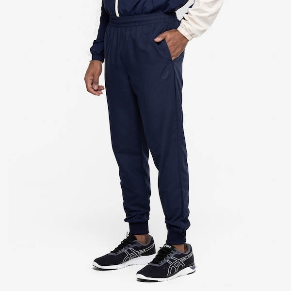 Imagem principal Calça Masculina ASICS Tecido Plano ASICS AZUL ESCURO