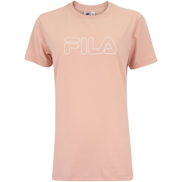 Imagem principal Camiseta Feminina Fila Manga Curta Basic Outline Fila ROSA CLARO