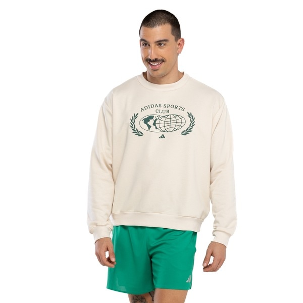 Imagem principal Blusão Masculino adidas Sports Club Adidas Off White