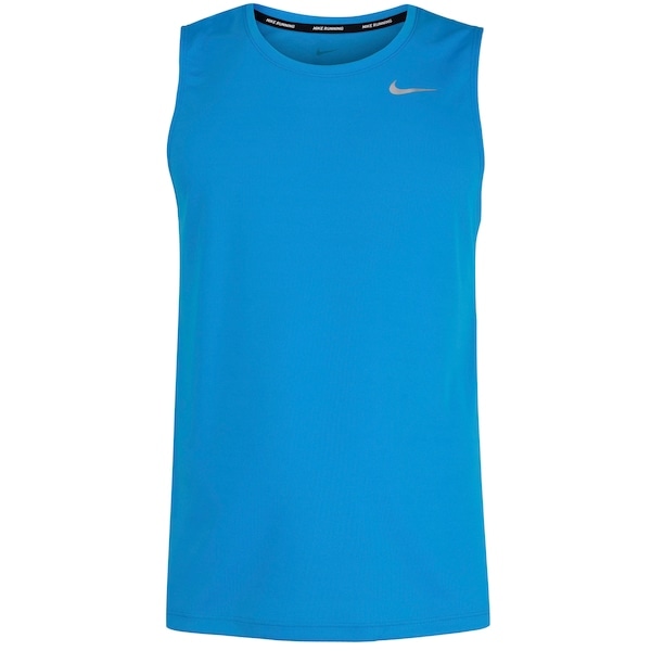 Imagem principal Camiseta Regata Masculina Nike Dri-Fit Miler Nike AZUL/CINZA
