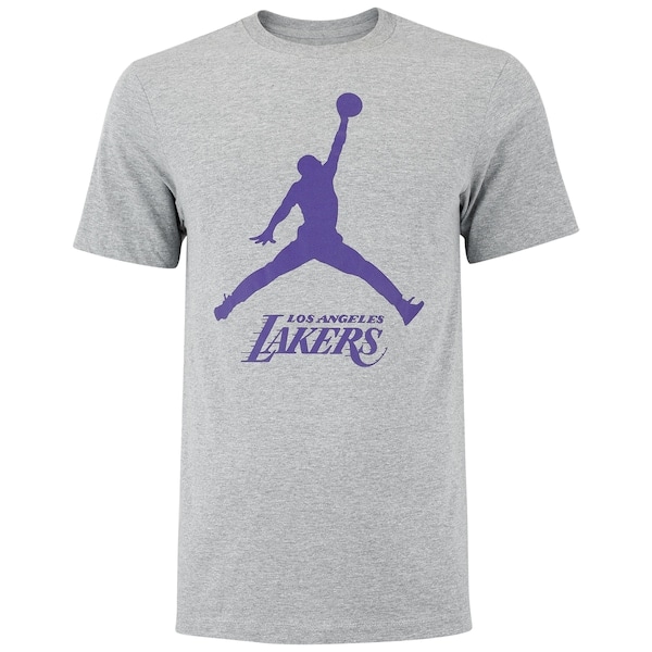 Imagem principal Camiseta Jordan Los Angeles Lakers Nike NBA Masculina ES Nike CINZA/ROXO