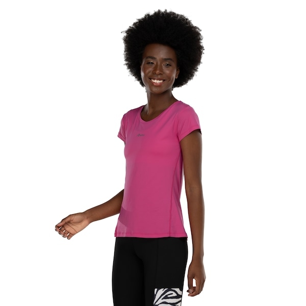 Imagem principal Camiseta Feminina Authen Manga Curta Keepcool Pep Authen ROSA