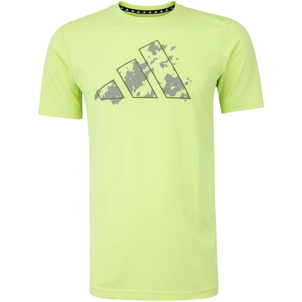 Imagem principal Camiseta Masculina adidas Logo Gráfica Adidas VERDE CLARO