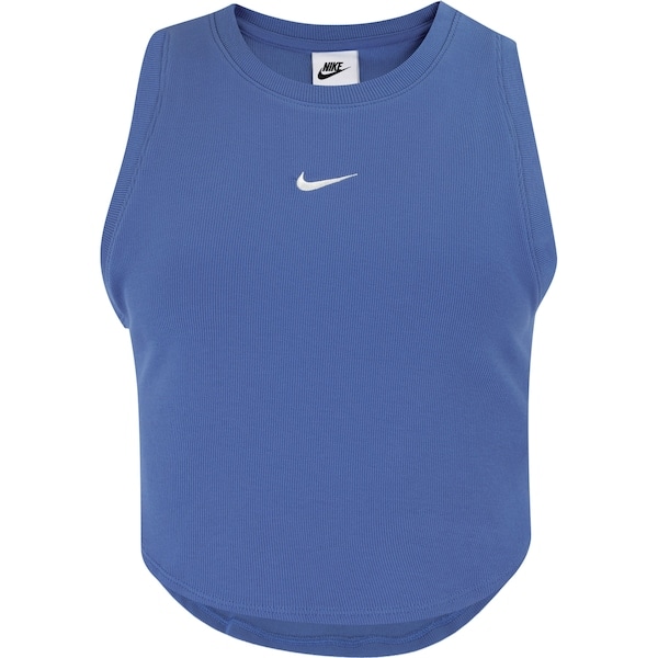 Imagem principal Blusa Cropped Regata Feminina Nike Sportswear Essentials Nike AZUL CLARO