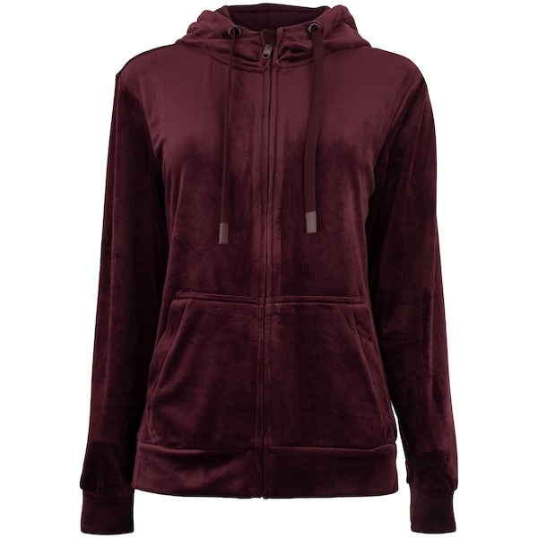 Imagem principal Jaqueta Feminina Oxer com Capuz Plush Cap Bex Oxer ROXO ESCURO