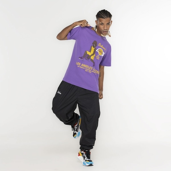 Imagem principal Camiseta Los Angeles Lakers New Era NBA Building new era ROXO