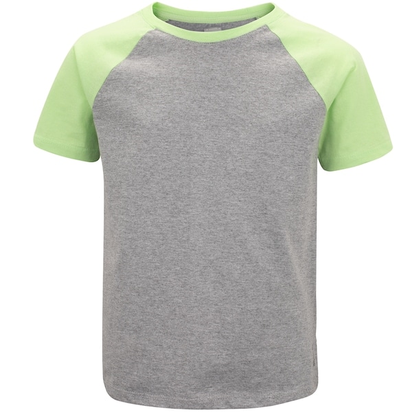 Imagem principal Camiseta Infantil Oxer Estampada Casual Oxer VERDE CLA/CINZA CLA