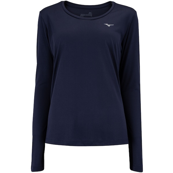 Imagem principal Camiseta Feminina Mizuno Manga Longa Nirvana F Mizuno AZUL ESC/AZUL