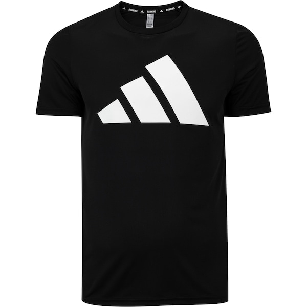 Imagem principal Camiseta Masculina adidas Manga Curta Run It Adidas PRETO