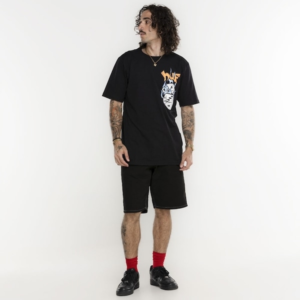 Imagem principal Camiseta HUF Manga Curta Dicey SS HUF PRETO