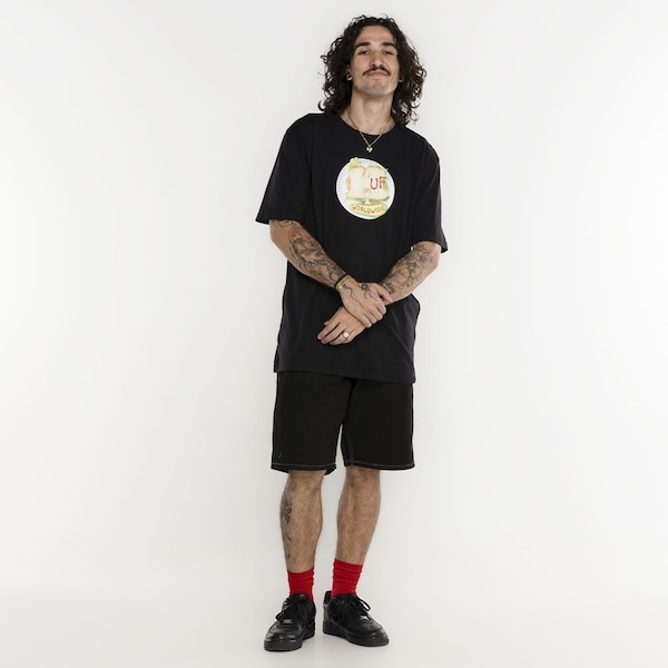 Imagem principal Camiseta HUF Manga Curta All Fresco SS HUF PRETO