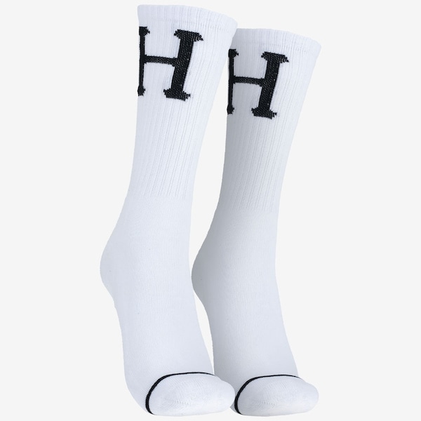 Imagem principal Meia HUF Cano Alto Essencial Classic Suck HUF BRANCO
