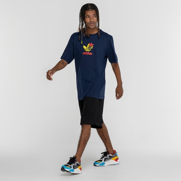 Imagem principal Camiseta adidas Manga Curta TS SS 2 Adidas AZUL ESCURO