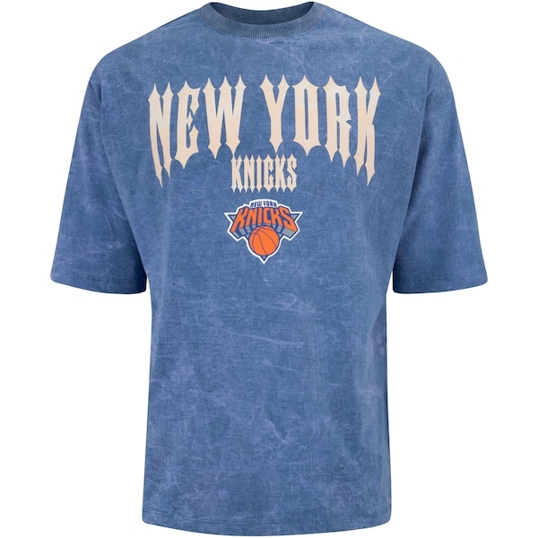 Imagem principal Camiseta do New Yorks Knicks NBA Masculina Gothic Team NBA AZUL ESCURO
