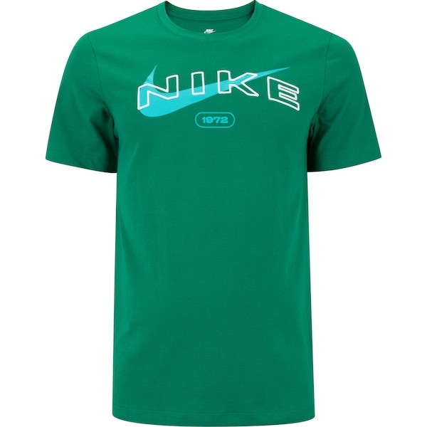 Imagem principal Camiseta Masculina Nike Manga Curta Club SSNL Nike VERDE ESCURO