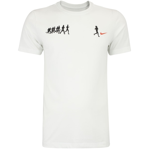 Imagem principal Camiseta Masculina Nike Manga Curta Dri-fit Run Energy Nike BRANCO