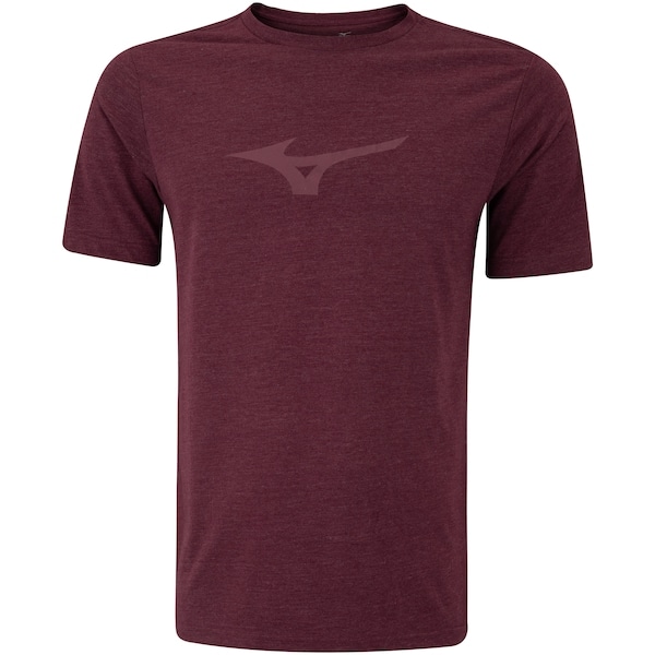 Imagem principal Camiseta Masculina Mizuno Manga Curta Lifestyle Mizuno VINHO/VERMELHO