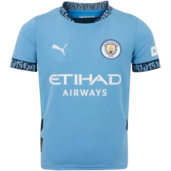 Imagem principal Camisa do Manchester City I 24/25 Puma Infantil Torcedor Puma AZUL