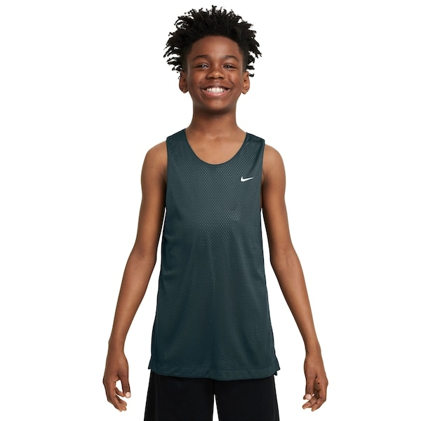 Imagem principal Camiseta Regata Infantil Nike Dri-Fit Reversible JSY Nike VERDE ESCURO