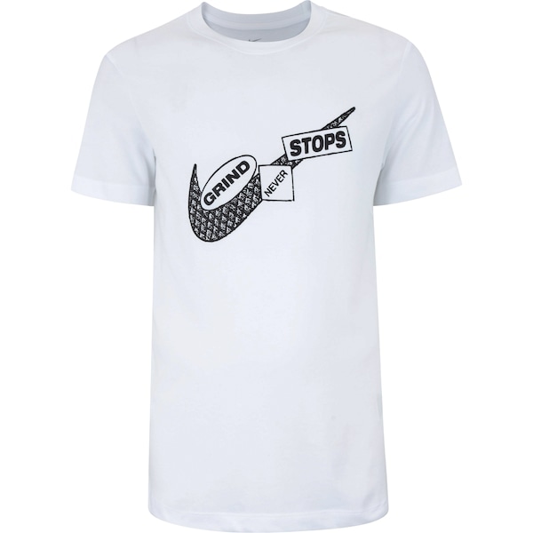 Imagem principal Camiseta Masculina Nike Manga Curta Dri-fit Gym Kit Nike BRANCO