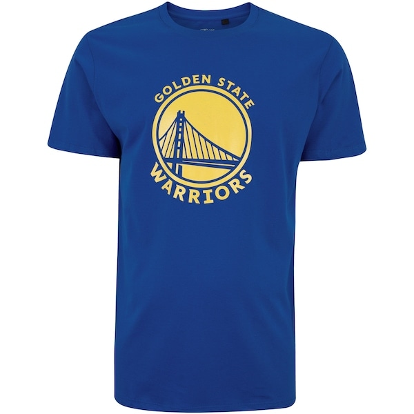 Imagem principal Camiseta do Golden State Warriors NBA Masculina Wet Logo N0154 NBA AZUL