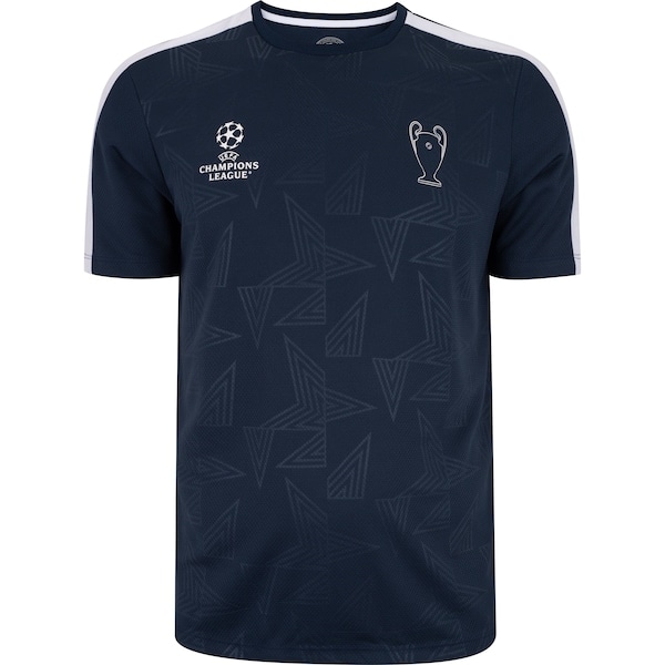 Imagem principal Camiseta UEFA Champions League Masculina Dry Uefa AZUL ESCURO