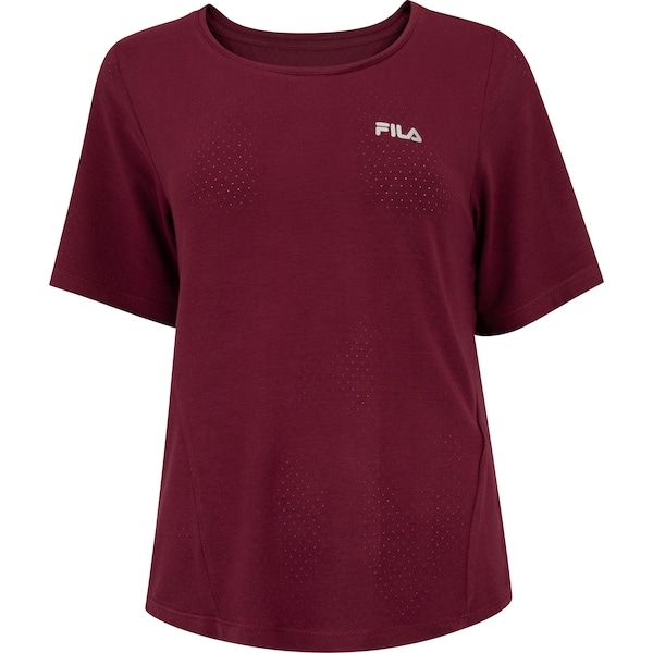 Imagem principal Camiseta Feminina Fila Manga Curta Future Sports Flow Fila VINHO