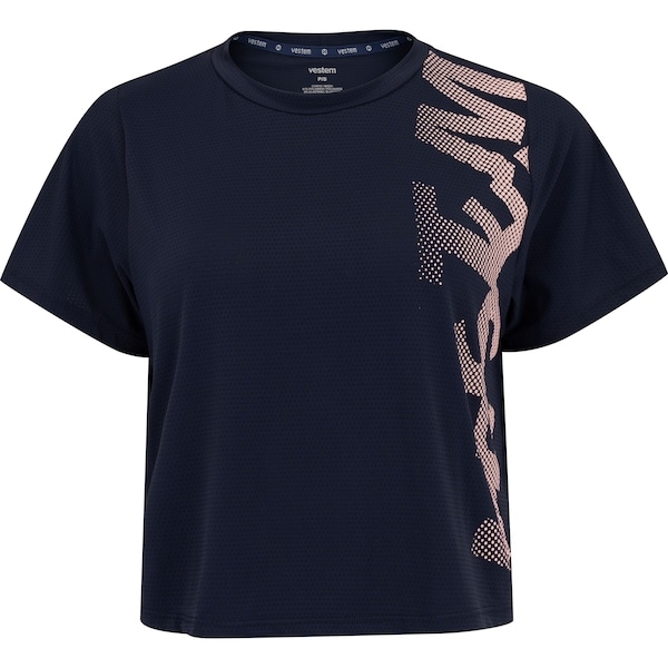 Imagem principal Camiseta Feminina Vestem Manga Curta Maggie Dry Fit Vestem AZUL ESCURO