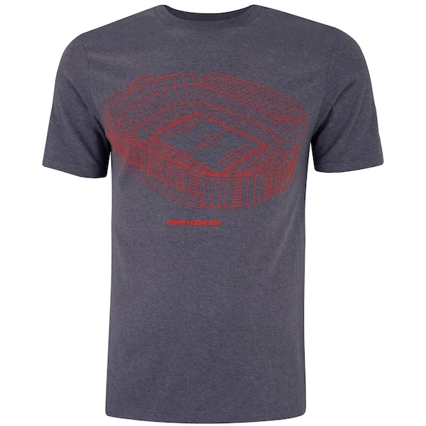 Imagem principal Camiseta do Barcelona Masculina Camp Nou Barcelona AZUL ESC MESCLA