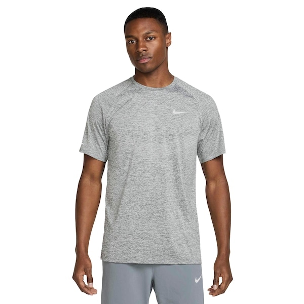 Imagem principal Camiseta Masculina Nike Manga Curta Dri-fit ADV Stride Nike PRATA/BRANCO