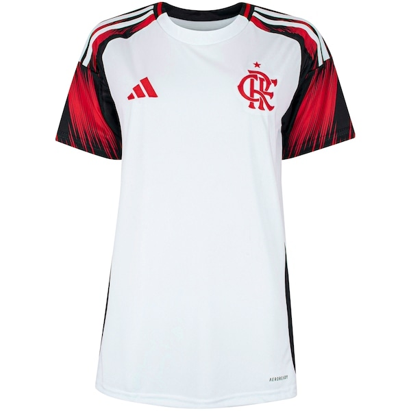 Imagem principal Camisa do Flamengo II 25/26 Torcedor adidas Feminina Adidas BRANCO