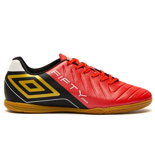 Imagem principal Chuteira Futsal Umbro Fifty VI League Adulto Umbro VERMELHO/PRETO