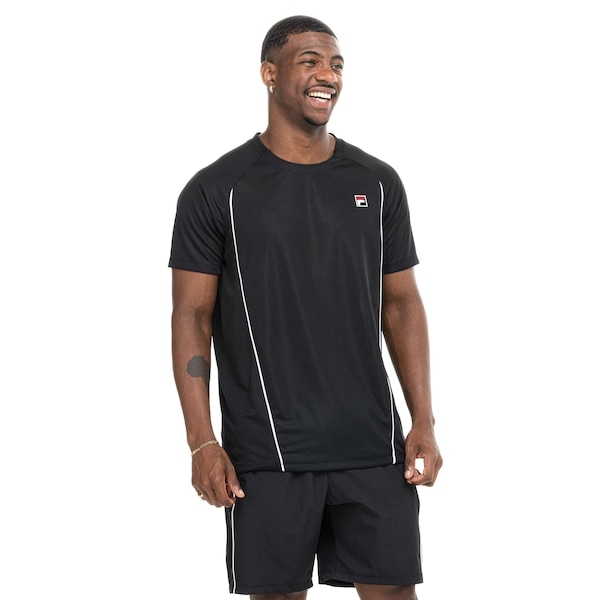 Imagem principal Camiseta Fila Match Masculina Fila PRETO