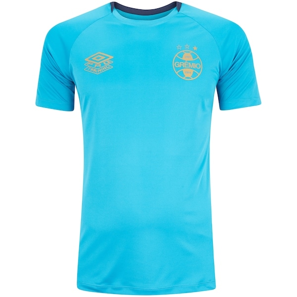 Imagem principal Camisa do Grêmio Treino Torcedor 25 Umbro Masculina Umbro AZUL/AZUL ESC