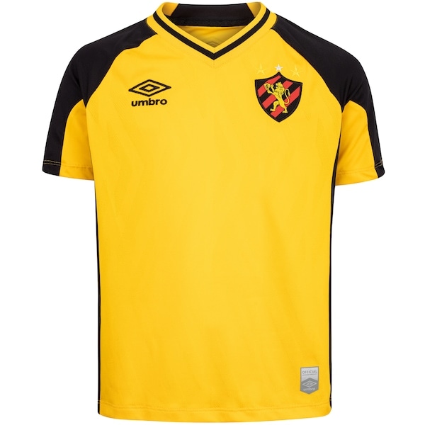 Imagem principal Camisa do Sport II 25/26 Torcedor Umbro Juvenil Umbro AMARELO/PRETO