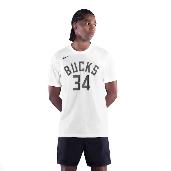 Imagem principal Camiseta Nike Milwaukee Bucks Masculina Nike Verde