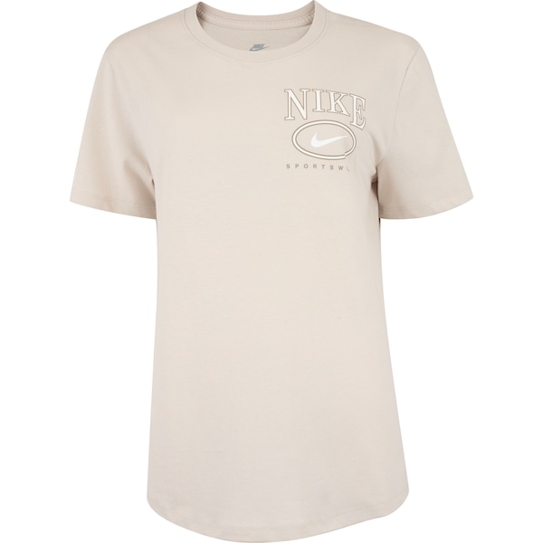 Imagem principal Camiseta Nike Sportswear Club Essential Feminina Nike BEGE