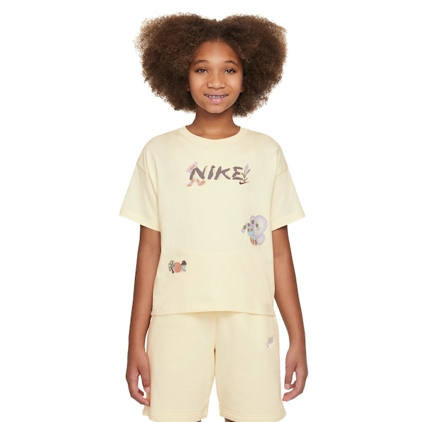 Imagem principal Camiseta Nike Sportswear Seasonal Story Juvenil Nike OFF WHITE