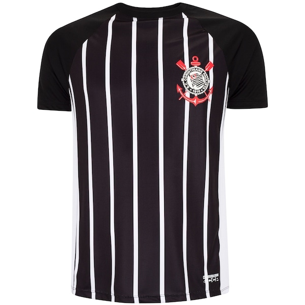 Imagem principal Camisa do Corinthians Coimbra Fitness Away Masculina Coimbra PRETO