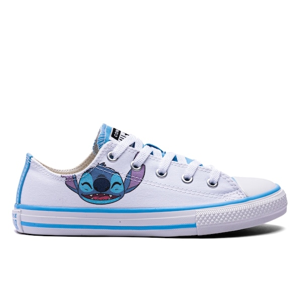 Imagem principal Tênis Infantil Converse X Disney Stitch Chuck Taylor All Star Converse BRANCO/AZUL CLA