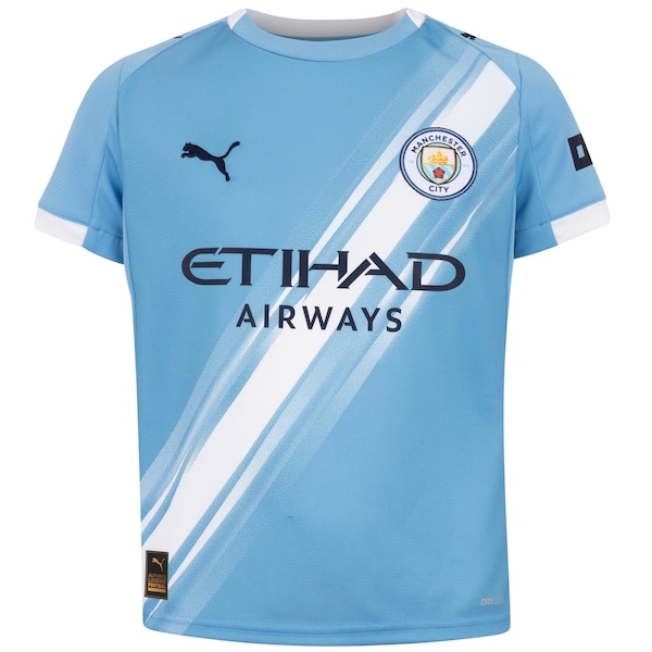 Imagem principal Camisa do Manchester City I 25 Puma Torcedor Infantil Puma AZUL/BRANCO