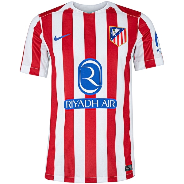 Imagem principal Camisa do Atlético de Madrid I 25/26 Torcedor Nike Masculina Nike VERMELHO/BRANCO