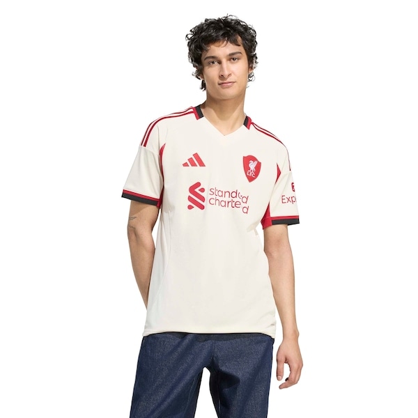 Imagem principal Camisa do Liverpool II 25/26 Torcedor adidas Masculina Adidas BEGE