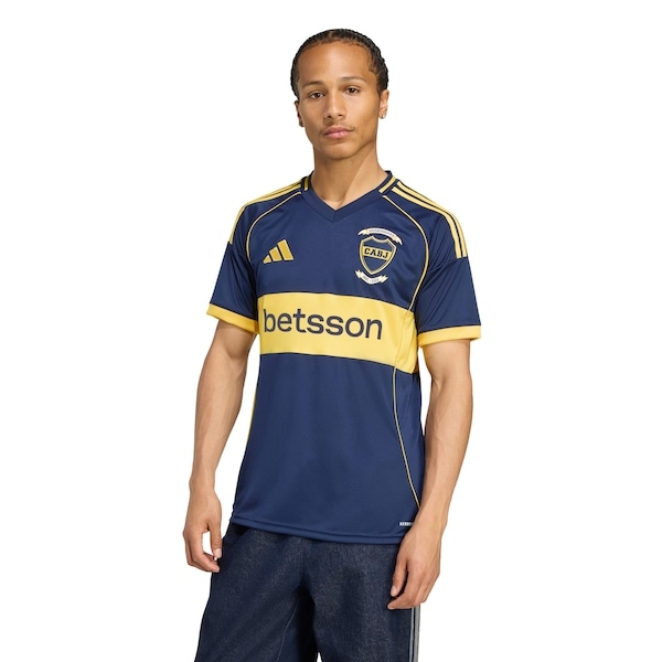 Imagem principal Camisa Boca Juniors I 25/26 Torcedor adidas Masculina Adidas AZUL