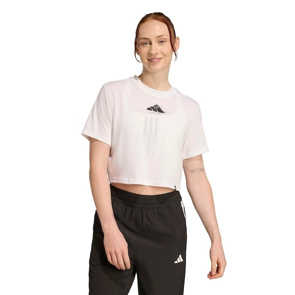 Imagem principal Camiseta adidas Training Feminina Adidas BRANCO