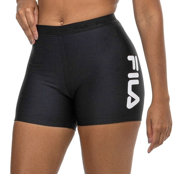 Imagem principal Bermuda Fila Train Elastic Feminina Fila PRETO