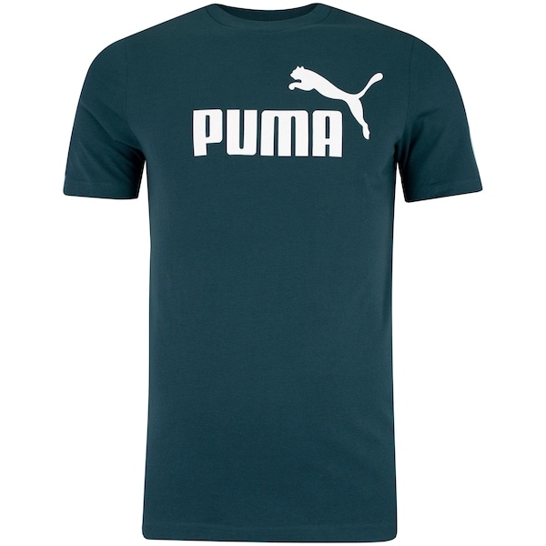 Imagem principal Camiseta Puma Essential No 1 Masculina Puma VERDE ESCURO