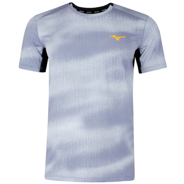 Imagem principal Camiseta Mizuno Run Easy 5 Masculina Mizuno CINZA/PRETO