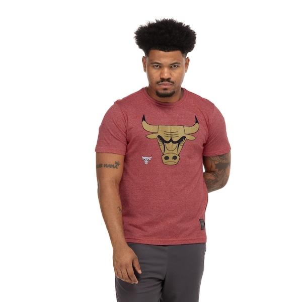 Imagem principal Camiseta do Chicago Bulls NBA Estamp N815A Masculina NBA VERMELHO