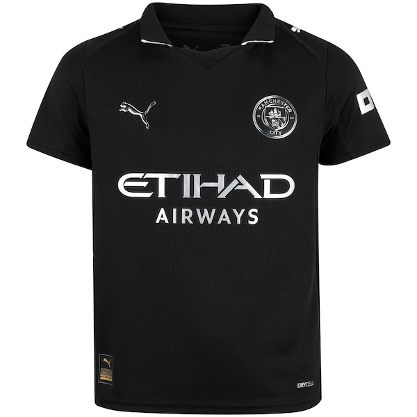 Imagem principal Camisa do Manchester City II 25/26 Torcedor Puma Away Juvenil Puma PRETO